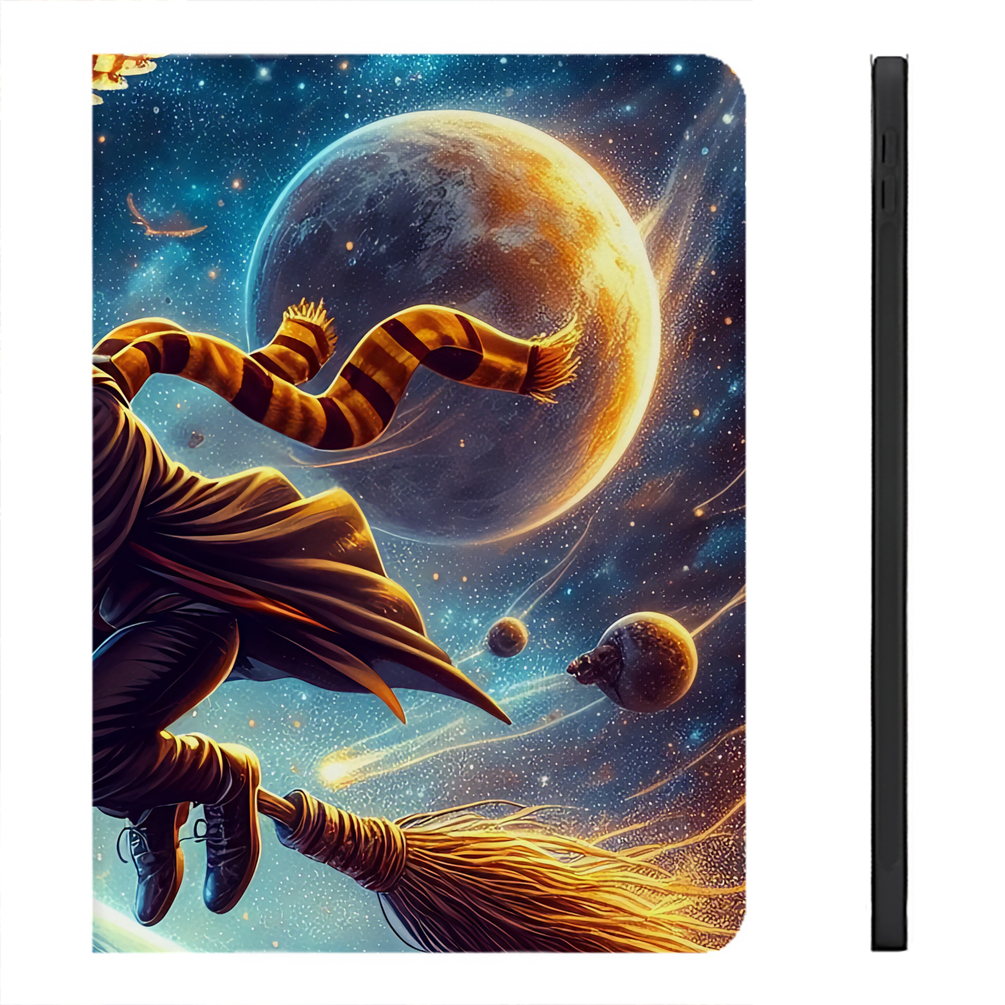 （画像用） Harry Potter ハリー・ポッターシリーズ IPadケース ペンホルダー付き ブックスタイルデザイン